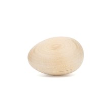 Wood Chicken Egg - Super Realistic Egg Shape! (image for) Wood Chicken Egg - Super Realistic Egg Shape!