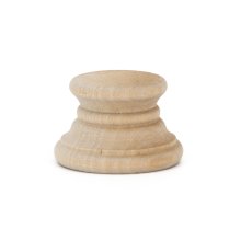 Wood Egg Stand - 1-1/8" Tall x 1-3/4" Diameter (image for) Wood Egg Stand - 1-1/8" Tall x 1-3/4" Diameter