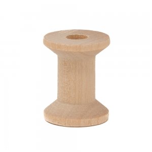 7/8" Small Center Wood Spool (Hourglass Spool)