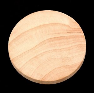 Wood Disc - 2-3/8" Diameter x 1/4" Thick