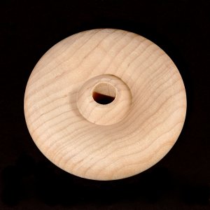 2-1/2" x 5/8" Wood Toy Faced Wheel