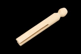 Wood Doll Pin - 3-3/4" Long