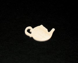 Teapot Cutout - Hand Cut Plywood