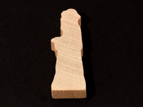 Standing Wiseman Cutout - 1/2" Wide x 2-5/8" Tall x 1/2" Thick