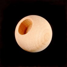 1-1/4" Wood Dowel Cap - 19/32" Diameter Hole, 5/8" Hole Depth