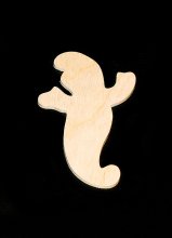 Ghost Cutout - Hand Cut Plywood Ghost Cutout - Hand Cut Plywood